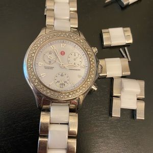 Michelle ceramic band watch